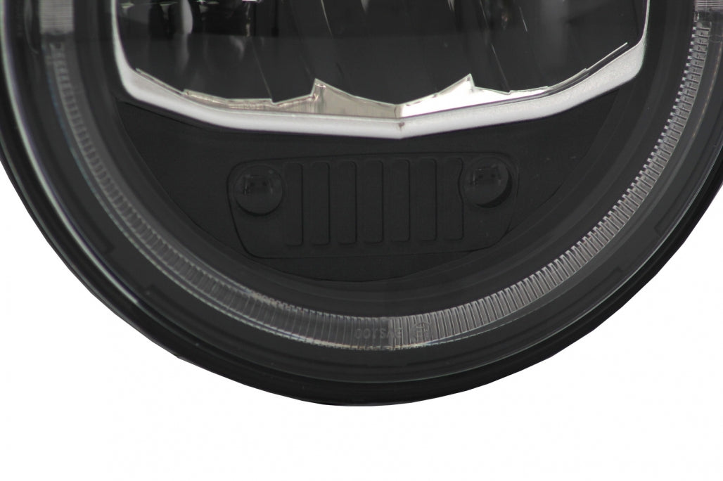 💥Fari a LED da 7 pollici Angel Eye DRL adatti per Jeep Wrangler 97-17💥
