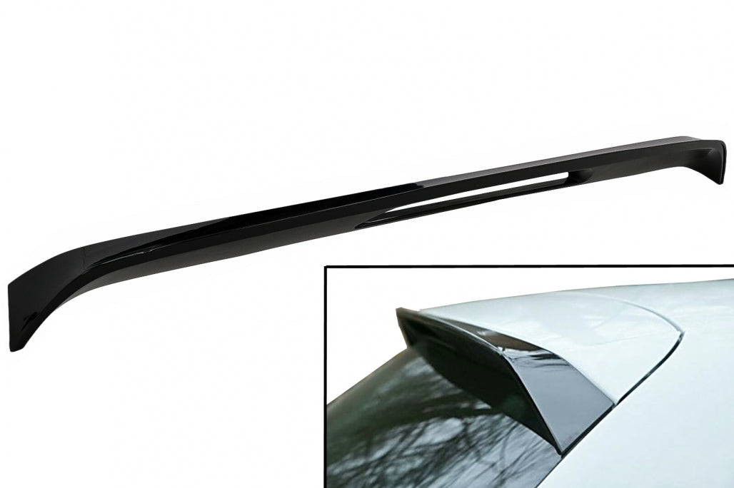 Alettone spoiler sul tetto adatto per VW Polo 6R 6C (2009-2017) Nero