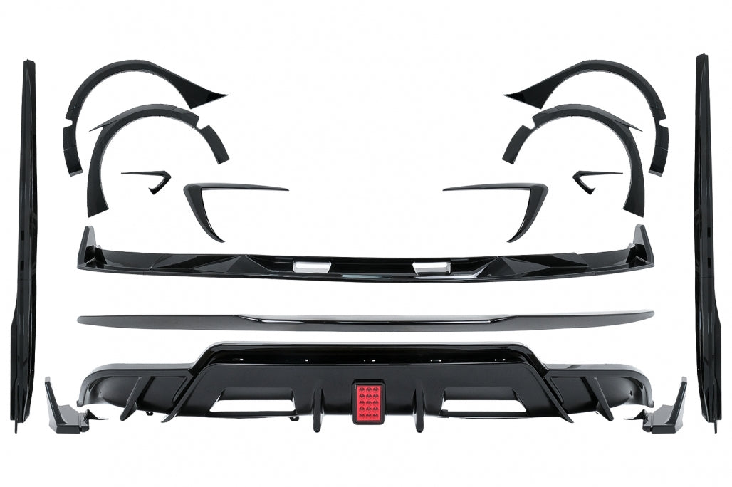 🔥BODYKIT AERO ADATTO PER Tesla Model 3 (2017-2022) Bumper Lip Air Diffuser 🔥