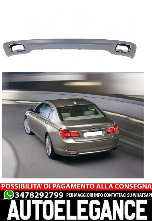 Terminali di scarico diffusore aria posteriore adatti per BMW F01 serie 7 (2008+