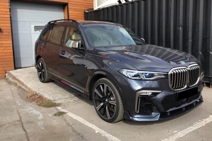 🔥AERO BODYKIT SUITABLE FOR BMW X7 G07 (2018-2022) M-Tech Black Knight Design 🔥 