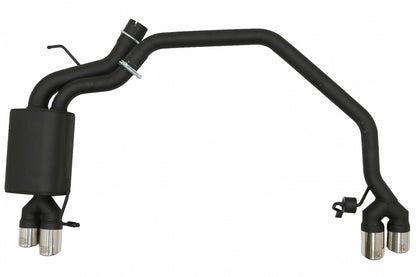 Diffuser With Exhaust Tips Suitable For BMW 5 Series f10 (2011-2014) 
