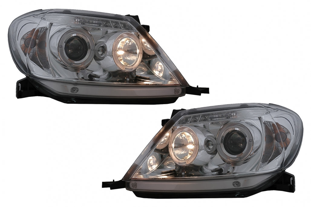 😎  Fari Doppi adatti per Toyota Hilux Cromato😎