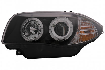 Angel Eyes Fari adatti per BMW Serie 1 E81 E82 E87 E88 (2004-2011) Nero