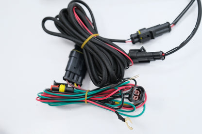 Copri fari neri con LED DRL luci di marcia diurna cromate adatte per Mercedes Classe G W463 (1989-up) G65 Design nero