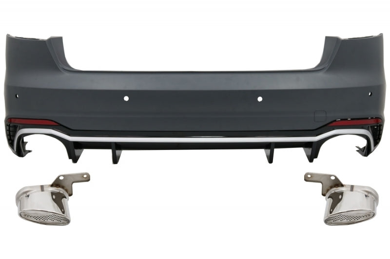 💥BODYKIT SUITABLE FOR Audi A4 B9 8W (2016-2018) with RS4 rear diffuser 💥 