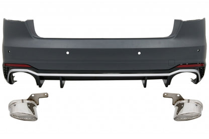 💥BODYKIT SUITABLE FOR Audi A4 B9 8W (2016-2018) with RS4 rear diffuser 💥 