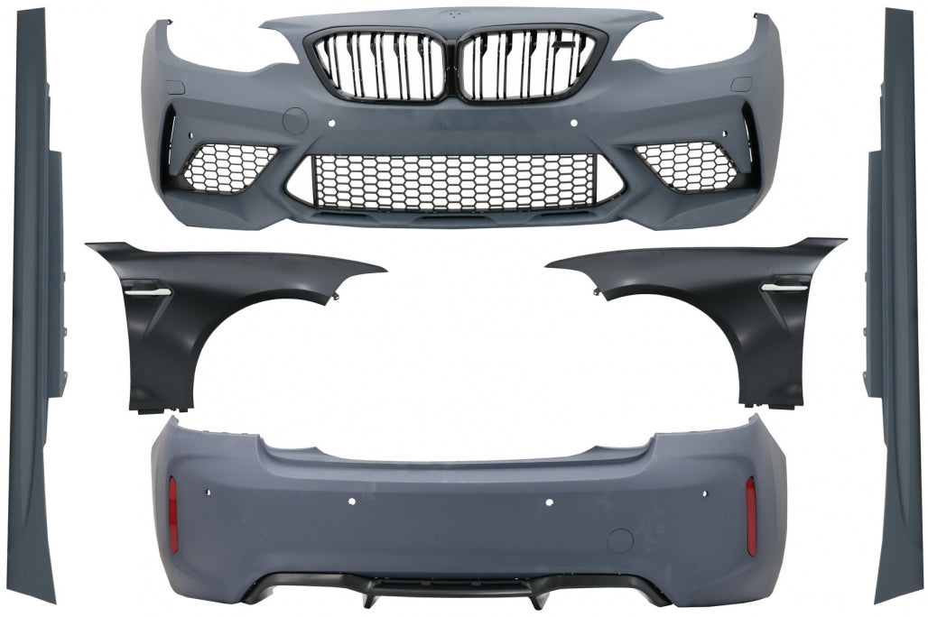 ✨BODYKIT SUITABLE FOR BMW 2 Series F22 Coupe F23 Cabrio (2014-2017) M2C Design✨