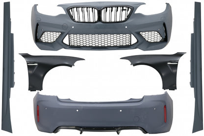 ✨BODYKIT SUITABLE FOR BMW 2 Series F22 Coupe F23 Cabrio (2014-2017) M2C Design✨