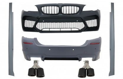 Kit carrozzeria adatto per BMW Serie 5 F10 (2011-2017) Paraurti con minigonne