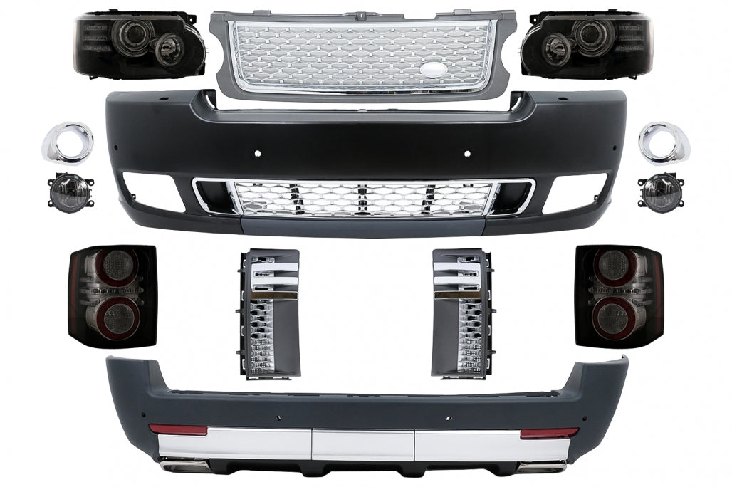 🔥BODYKIT SUITABLE FOR Land Range Rover Vogue L322 (2010-2012) Conversion to dE🔥