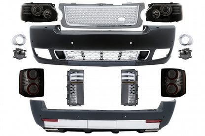 🔥BODYKIT SUITABLE FOR Land Range Rover Vogue L322 (2010-2012) Conversion to dE🔥