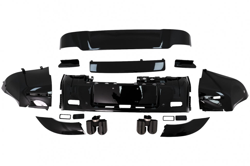 🔥BODYKIT SUITABLE FOR Land Rover Defender SUV L663 (from 19 onwards) Piano BlacK🔥