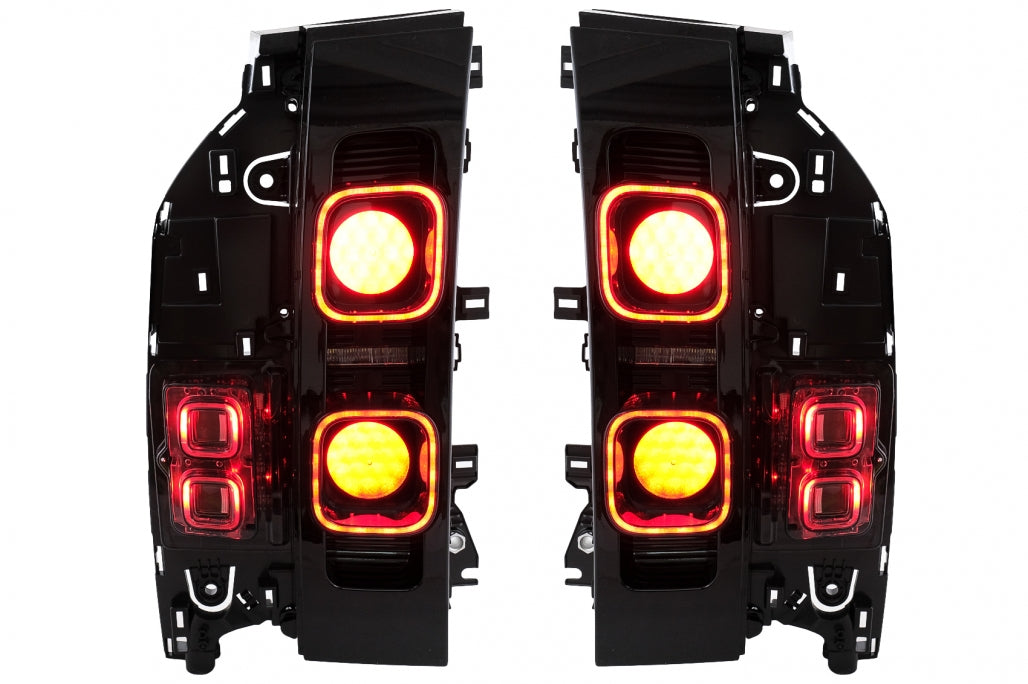 🔥BODYKIT SUITABLE FOR Land Rover Defender SUV L663 (from 19 onwards) Piano BlacK🔥