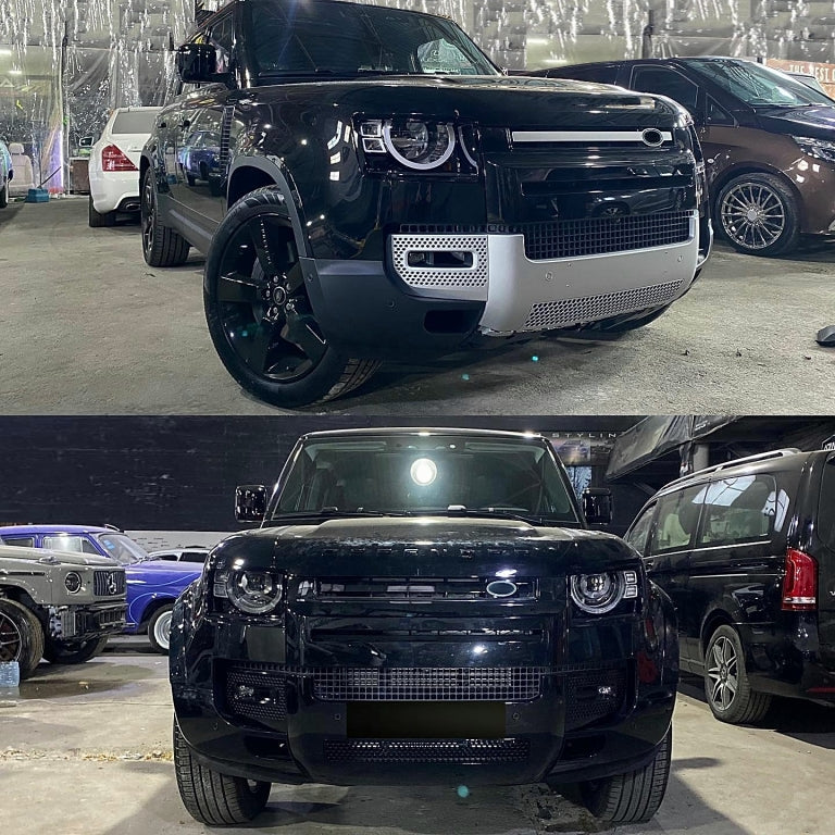 ✨BODYKIT SUITABLE FOR Land Rover Defender SUV L663 (2019-Up) Piano Black✨