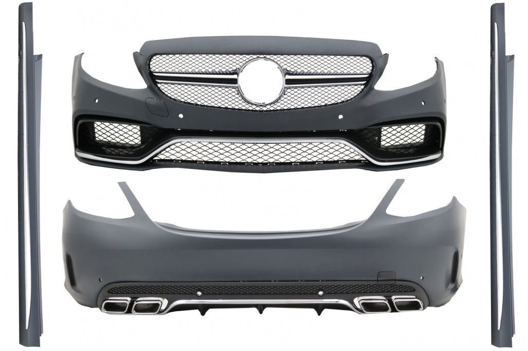 💥BODYKIT SUITABLE FOR Mercedes C-Class W205 Sedan 14-18 C63 Design💥 