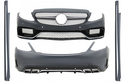💥BODYKIT SUITABLE FOR Mercedes C-Class W205 Sedan 14-18 C63 Design💥 