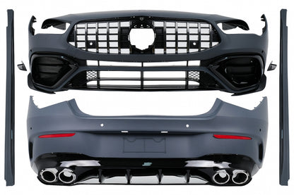 ⭐BODYKIT SUITABLE FOR Mercedes CLA C118 Sedan X118 Shooting Brake 19-up CLA45⭐