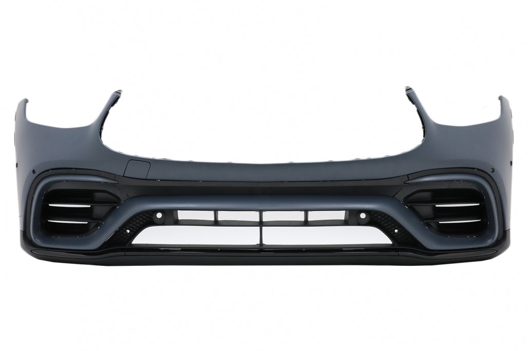 bodykit adatto per mercedes glc suv facelift x253 (2020-up) look glc63 design cromato
