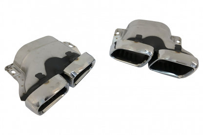 bodykit adatto per mercedes glc suv facelift x253 (2020-up) look glc63 design cromato