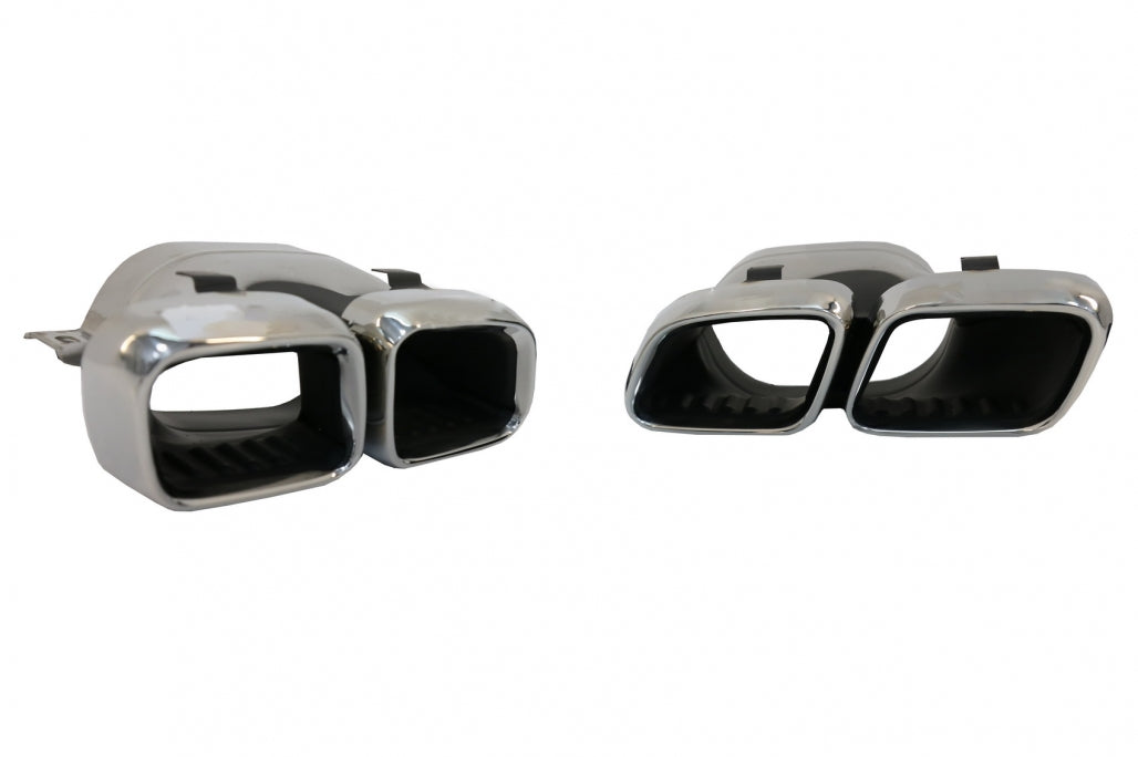 bodykit adatto per mercedes glc suv facelift x253 (2020-up) look glc63 design cromato