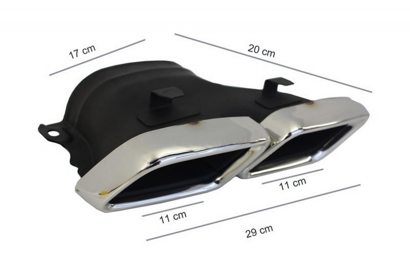 ⭐BODYKIT SUITABLE FOR Mercedes GLC SUV X253 (2015-07.2019) GLC63 Design with step⭐