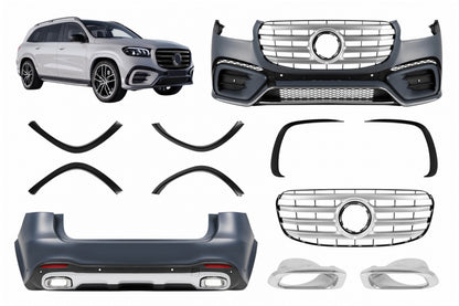 ART.3028  BODYKIT Mercedes GLS SUV X167 (2019-2023) Sport Line Design