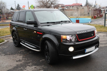 Griglia centrale e prese d'aria laterali adatte per Land Range Rover Sport L320