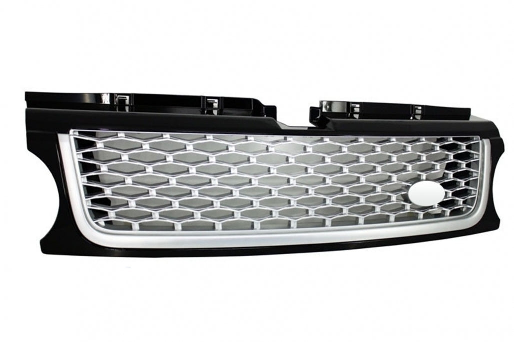 Front Grille for Range Rover Sport L320 Facelift (2009-2012) Autobiography Look Silver