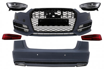 Kit carrozzeria completo adatto per Audi A6 C7 4G Berlina (2011-2017) Conversion