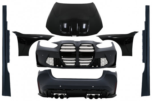 complete body kit suitable for bmw 4 series g22 coupe g23 cabrio (2020-up) m4 design