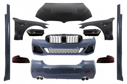 ⭐BODYKIT SUITABLE FOR BMW 5 Series F10 (2010-2017) Conversion to G30 LCI design⭐ 