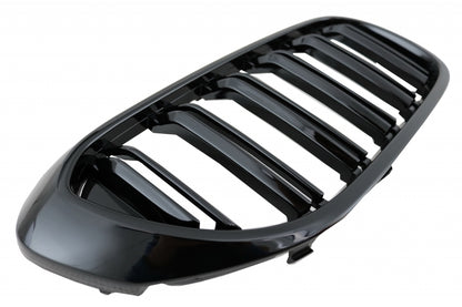 Bodykit adatta per BMW Serie 5 G30 2017-2019 M5 Design con Griglie Centrali a Rene Doppia Striscia M Design Piano Nero