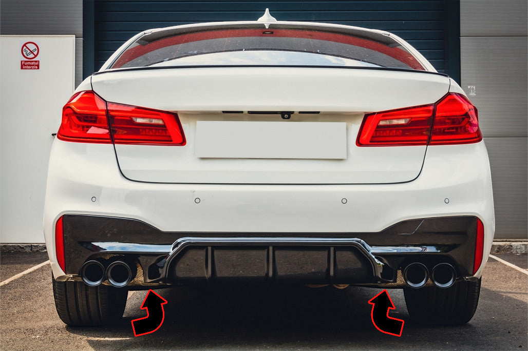 ⭐DIFFUSER SUITABLE FOR BMW 5 Series G30 (2017-2019) M5 Sport Design⭐