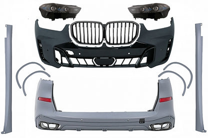 🔥BODYKIT SUITABLE FOR BMW X5 G05 19-22 Conversion to LCI 2024 M-Tech Design🔥