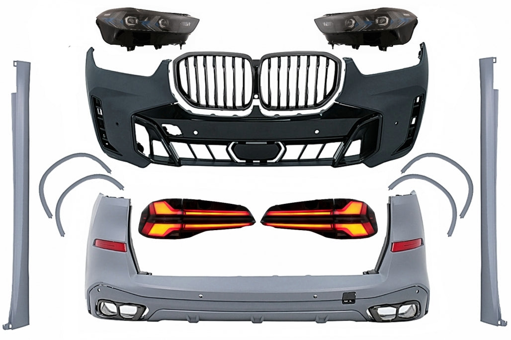 ⭐BODYKIT SUITABLE FOR BMW X5 G05 (2019-2022) Conversion to LCI 24 M-Tech Design⭐ 