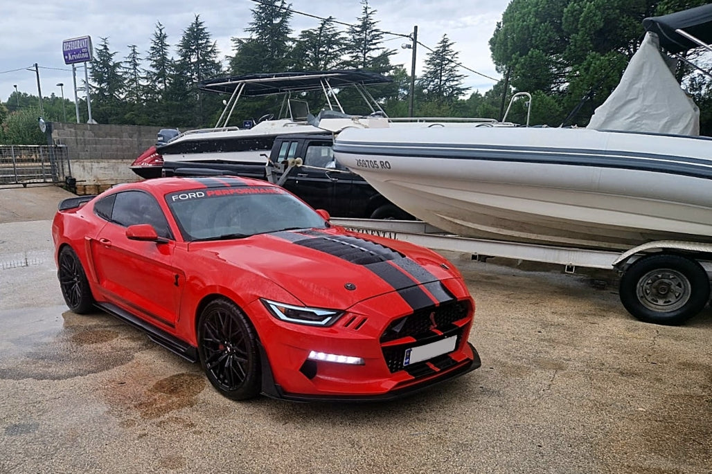Kit carrozzeria completo adatto per Ford Mustang Mk6 VI sesta generazione 2015-2017 Rocket Style