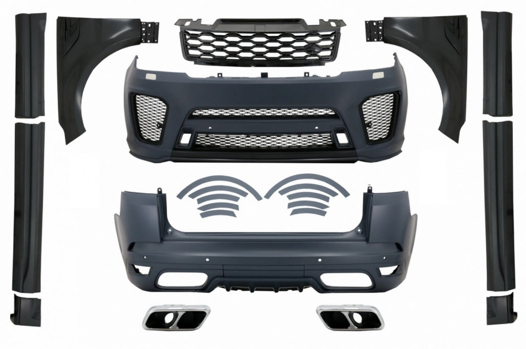 Kit carrozzeria completo adatto per Range Rover Sport L494 (2013-2017) Conversione al design SVR 2019
