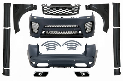 Kit carrozzeria completo adatto per Range Rover Sport L494 (2013-2017) Conversione al design SVR 2019