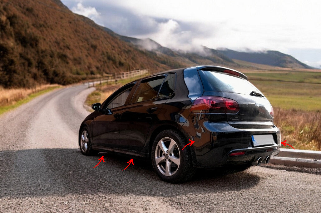 💥BODYKIT SUITABLE FOR VW Golf VI 6 Mk6 08-13 R20 Design💥