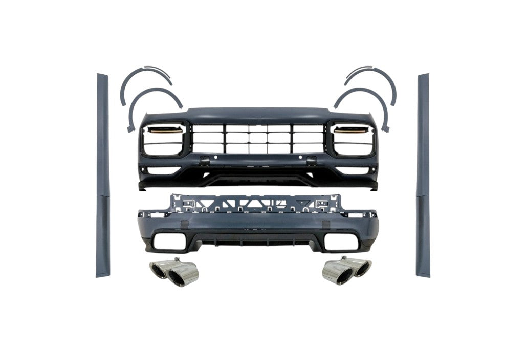 ART.2965  BODYKIT Porsche Cayenne (9Y0) (2018-Up) Conversione a Turbo & Aero