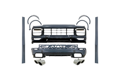 ART.2965  BODYKIT Porsche Cayenne (9Y0) (2018-Up) Conversione a Turbo & Aero