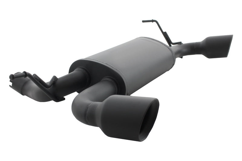 Scarico completo Axle-Back adatto per Jeep Wrangler Rubicon JK (2007-2017) Doppi