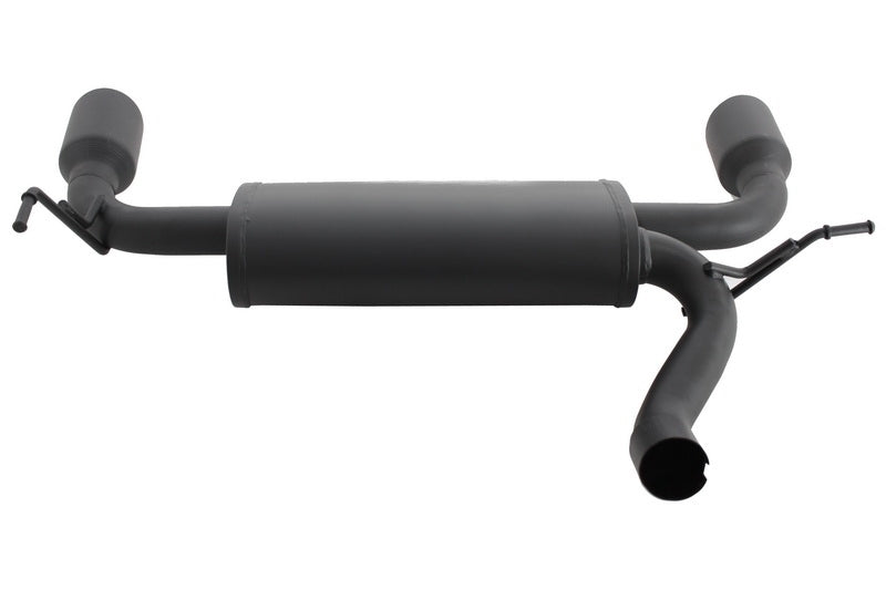Scarico completo Axle-Back adatto per Jeep Wrangler Rubicon JK (2007-2017) Doppi