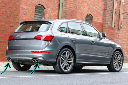 ✨Sistema di scarico completo con doppi terminali di scarico adatti per Audi Q5 ✨