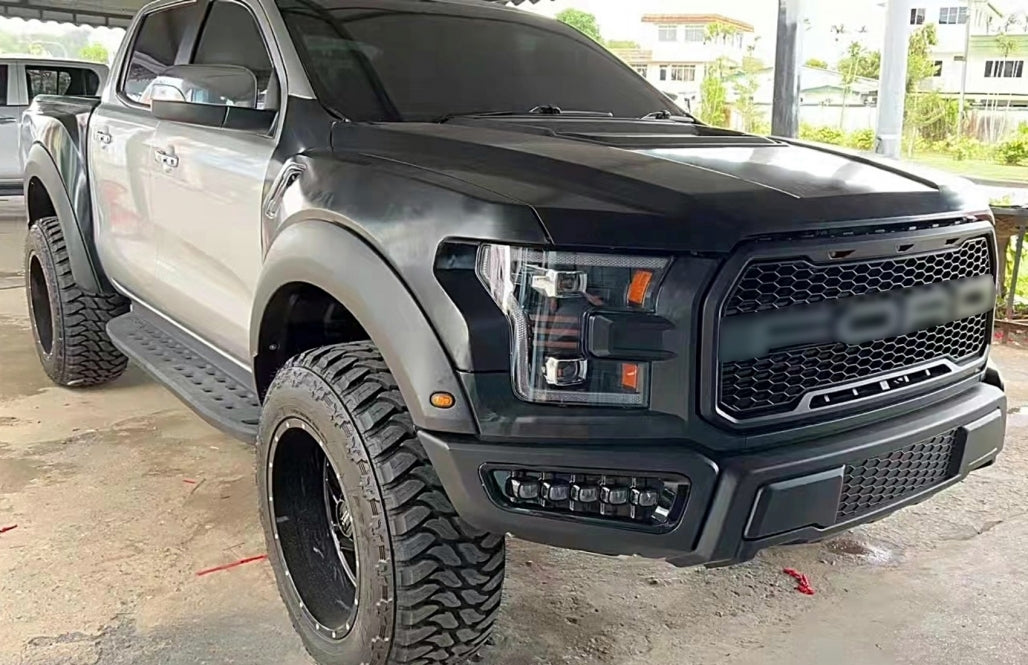 🛡️ BODYKIT SUITABLE FOR Ford Ranger (2015-2021) to F150 Raptor 2017🛡️ 