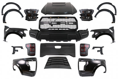 🛡️ BODYKIT SUITABLE FOR Ford Ranger (2015-2021) to F150 Raptor 2017🛡️ 