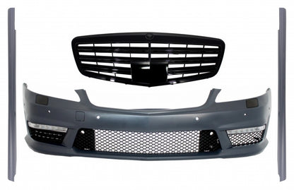 Paraurti Anteriore con Griglia adatta per Mercedes Classe S W221 (2005-2010)