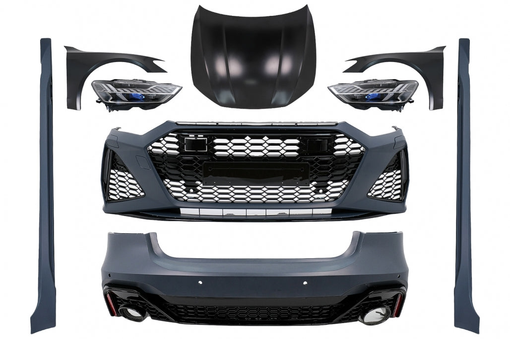 Bodykitt larga completo adatto per Audi A7 4G 2010-2017 ,2020+ RS Design