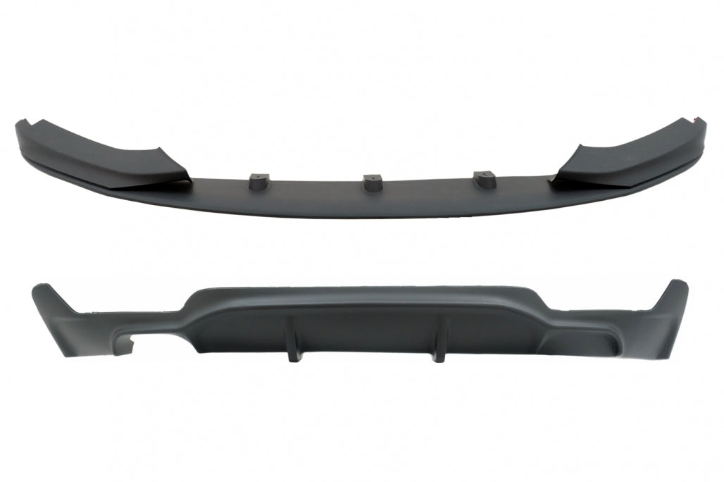 M Design diffuser with front bumper spoiler suitable for BMW 4 series f32 